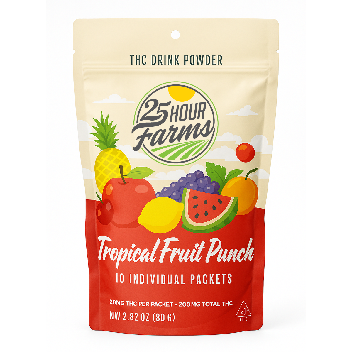 THC Drink Powder Fruit Punch
