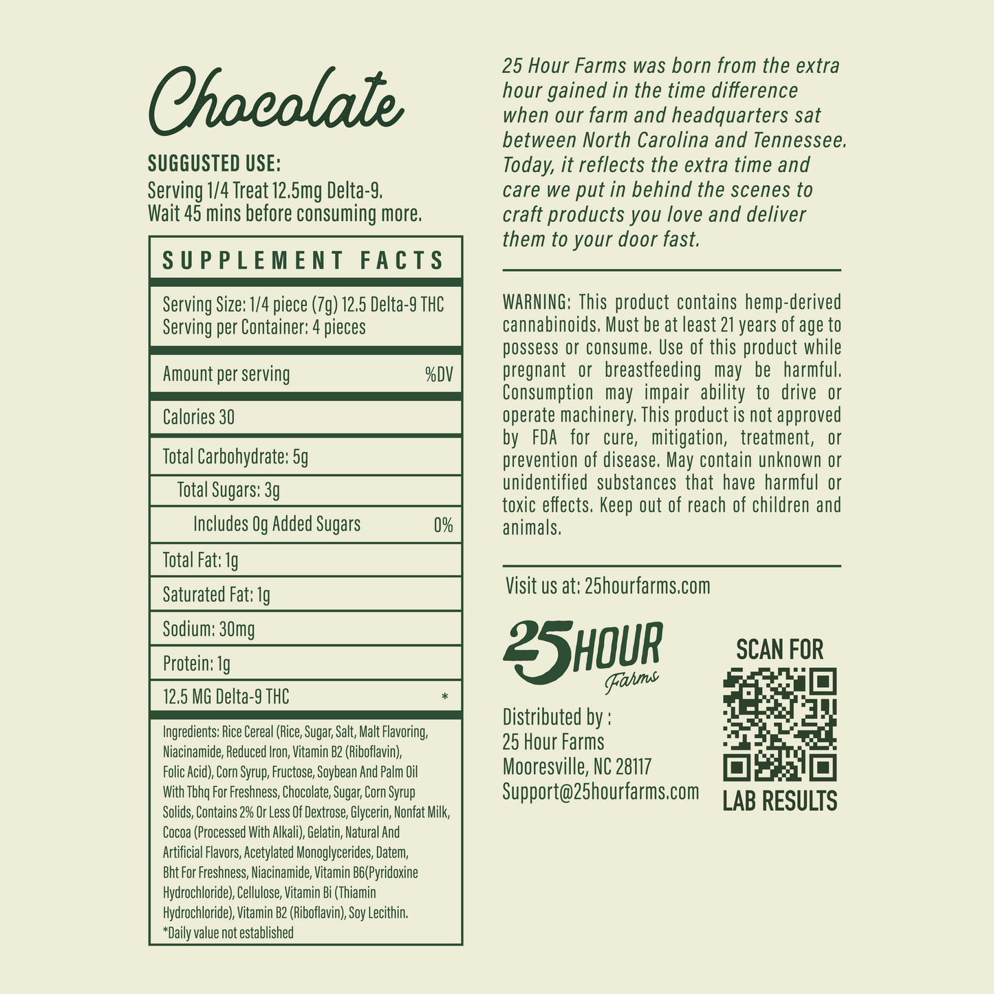 Chocolate Crispy 50mg