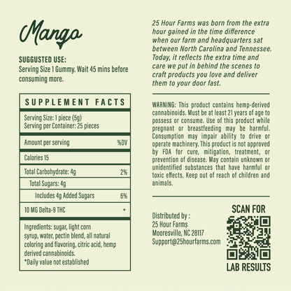 Live Rosin 10 MG THC Gummies