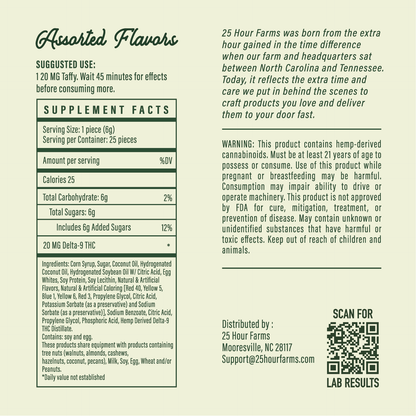 Salt Water Taffy 20mg