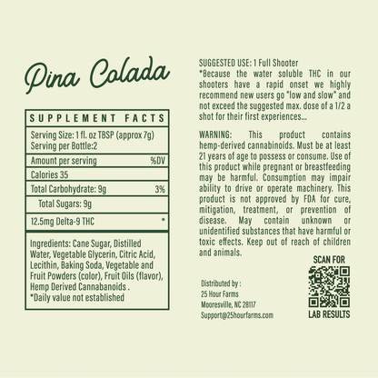 3 Pack Sampler of THC Shooters