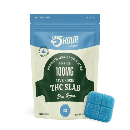 100 MG Live Rosin Slab