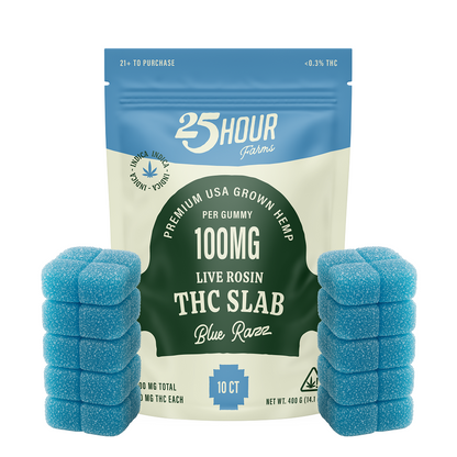 100 MG Live Rosin Slab