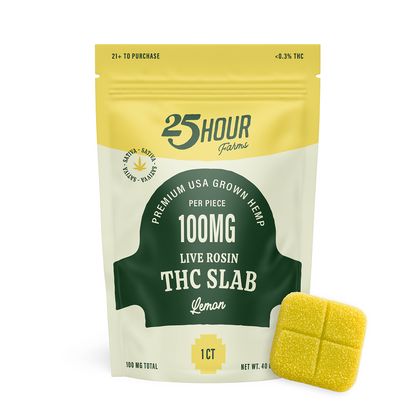 100 MG Live Rosin Slab