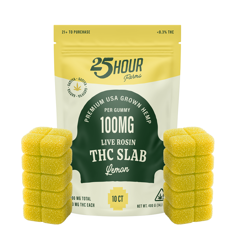 100 MG Live Rosin Slab