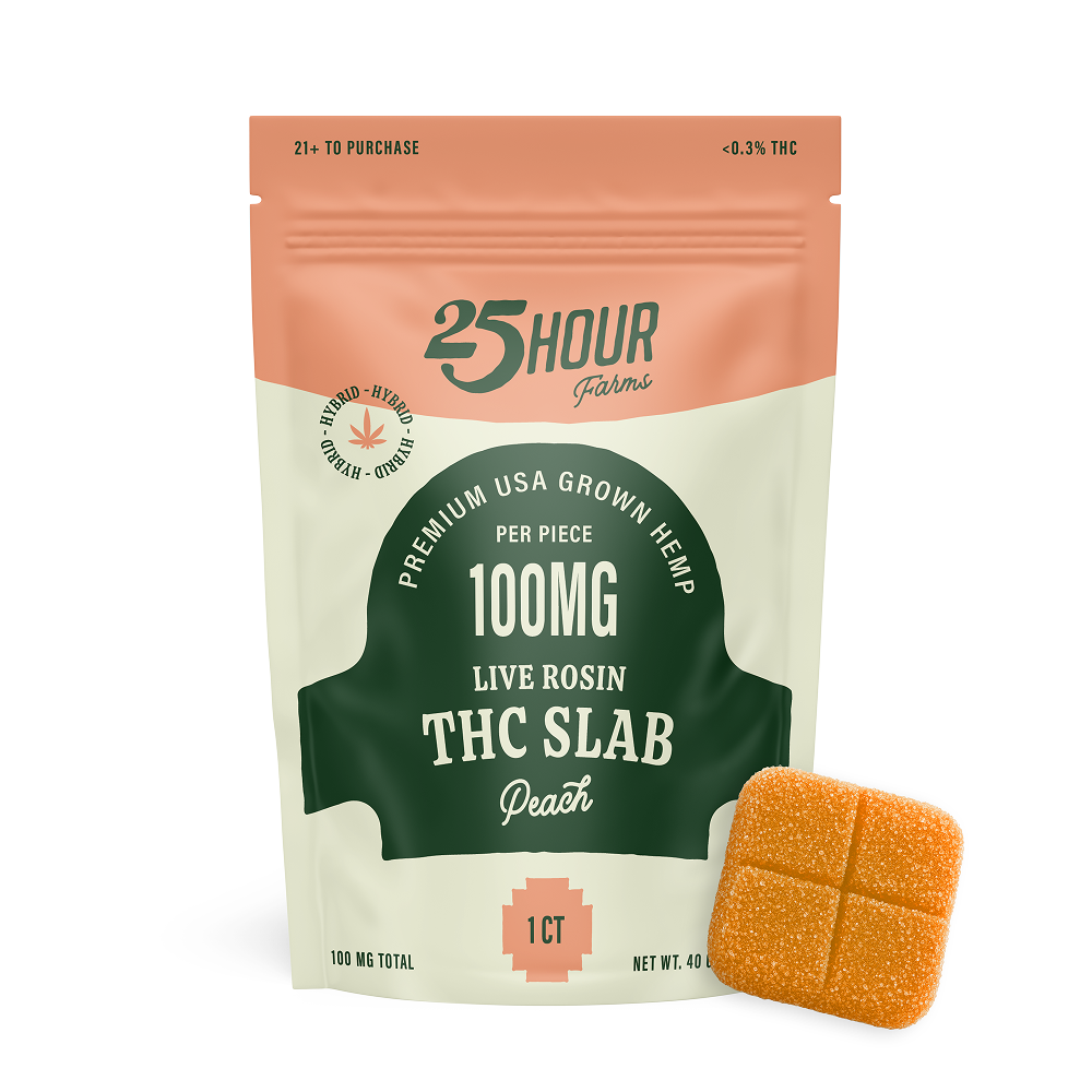 100 MG Live Rosin Slab