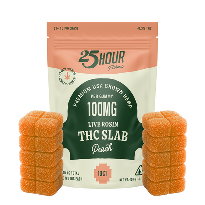 100 MG Live Rosin Slab