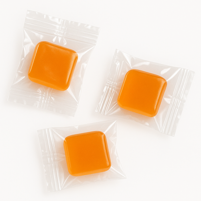 Individually Wrapped Sugar Free THC Gummies