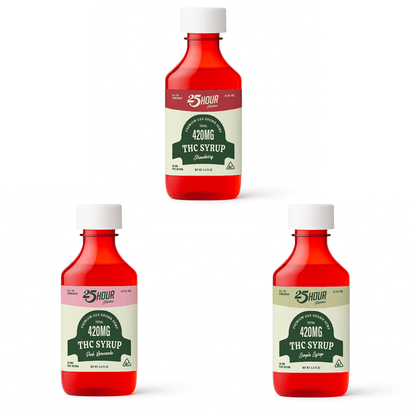 3 Pack THC Syrup & Lean