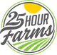 25 Hour Farms Logo